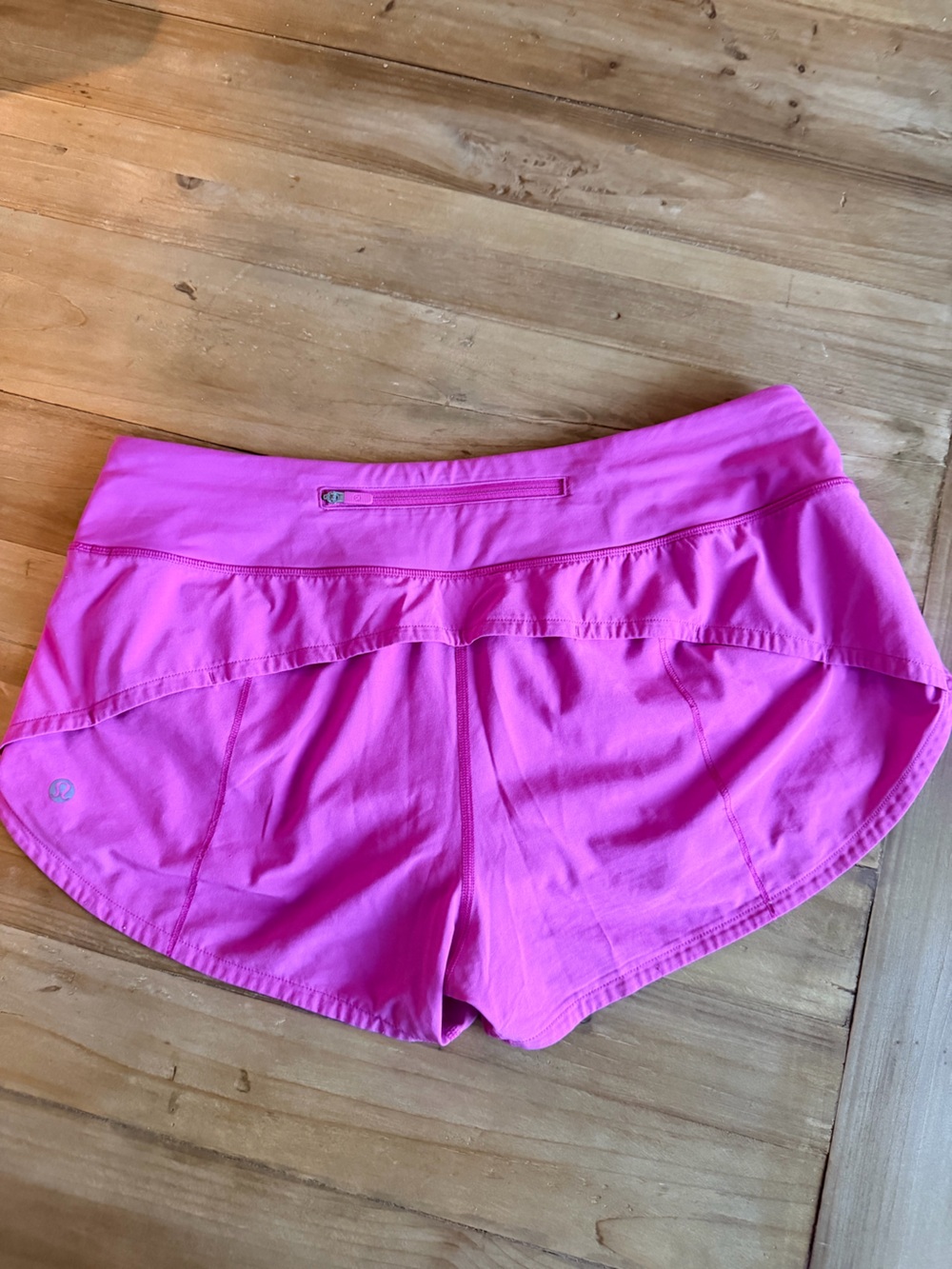 lululemon athletica Bright Pink Circle Short with liner